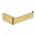 Cavallo Brushed Gold Square Toilet Roll Holder
